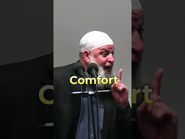 Shaytan uses comfort as a WEAPON! Dr  Karim AbuZaid