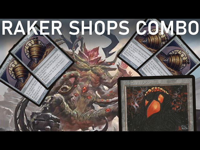 SPEED SHOPPING! Vintage Raker Shops. MTG - YouTube