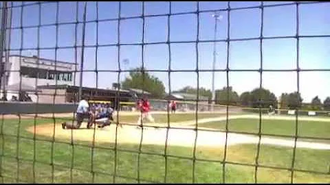 Joseph Roecker double RBI at Millard North Freshme...