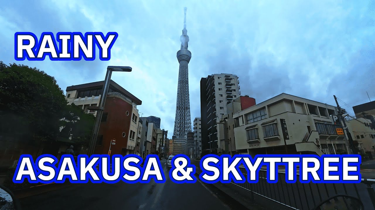 4K Rainy Day Ride In Tokyo Asakusa Tokyo Skytree POV tokyo 4k-rainy-day-ride-in-tokyo-asakusa-tokyo-skytree-pov-tokyo