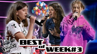 The best performances of Blind Auditions Week #3 | The Voice Kids 2023