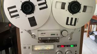 READ!! Akai GX-620 1/4 10.5” 4 Track Reel to Reel Tape Deck Pro