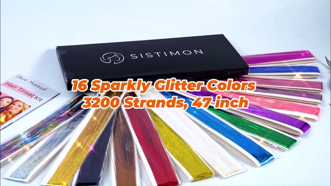 How To Put Tinsel In Hair With Beads YouTube