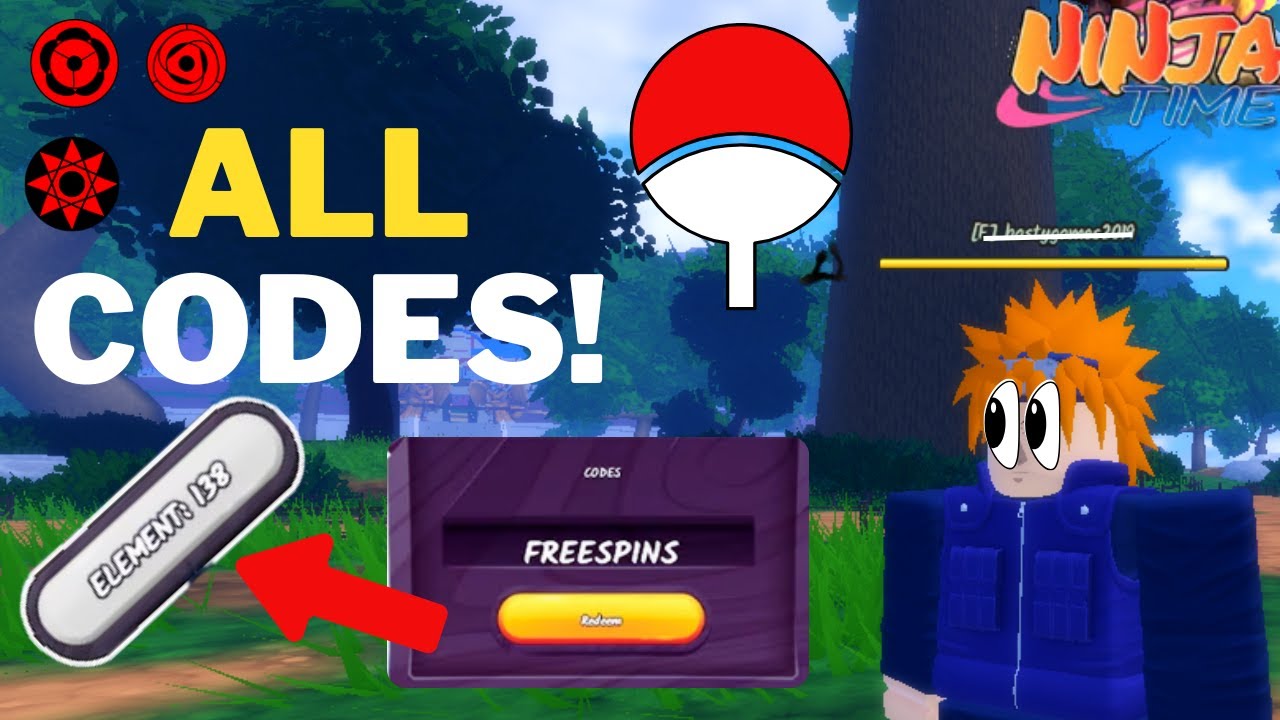 Ninja time ALL codes Roblox - YouTube