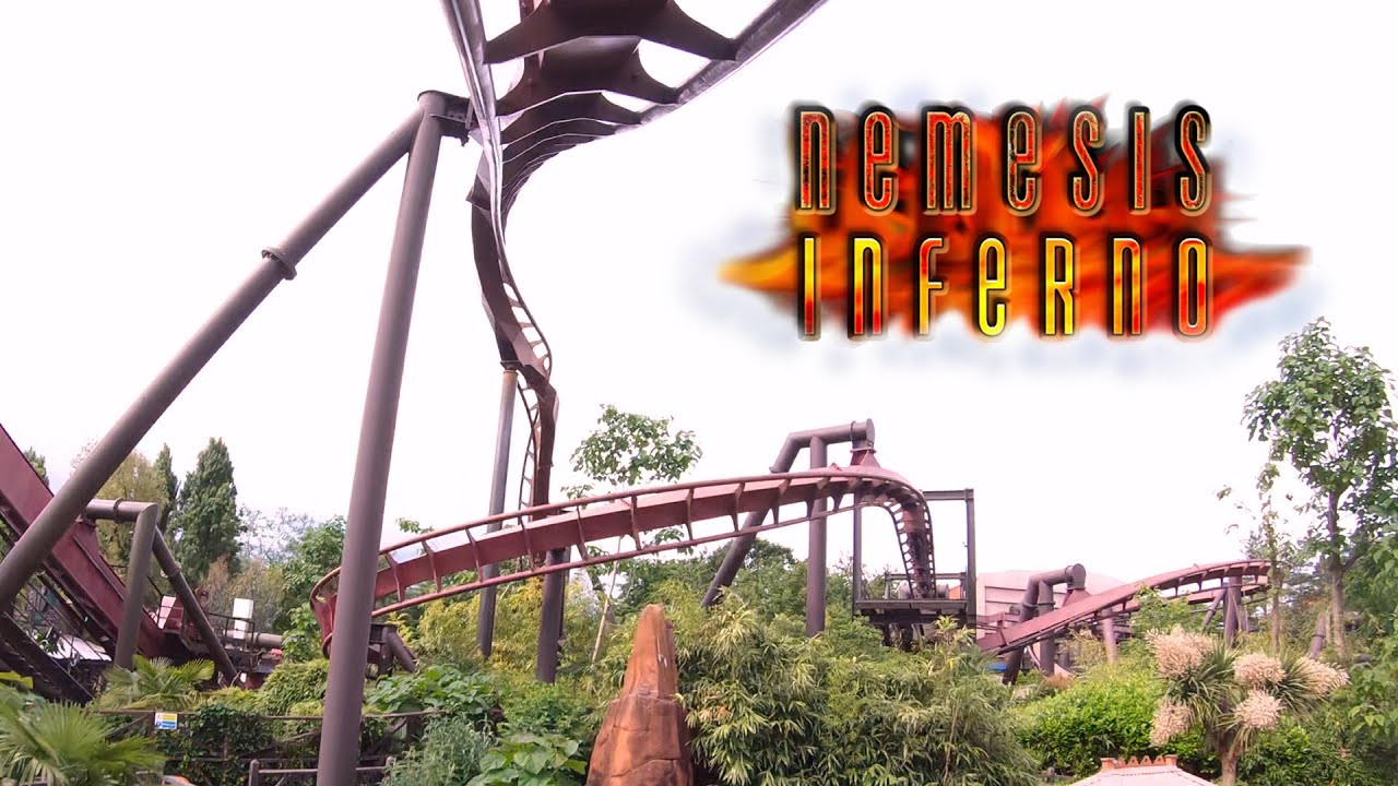 Nemesis Inferno 4k Front Seat Pov Thorpe Park Youtube 