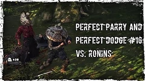 Ghost of Tsushima - Perfect parry and perfect dodge #16 (No damage, Lethal)