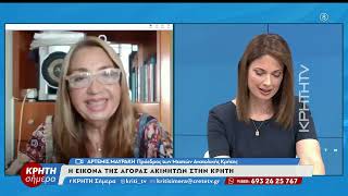 Η εικόνα της αγοράς ακινήτων στην Κρήτη