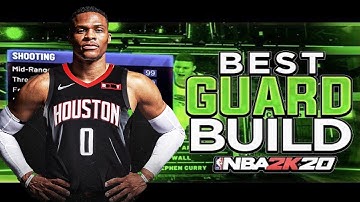 NBA 2K20 RARE POINT GUARD BUILD / DEMIGOD POINT GUARD 3&D BUILD IN NBA 2K20