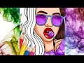 relaxing colouring video 😎😎😎😎