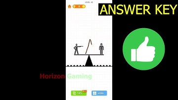 Draw a Line to Save Stickman LEVEL 40 - Gameplay Walkthrough Android IOS