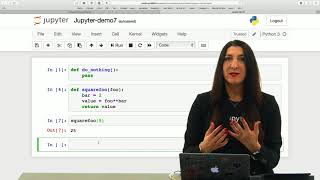 Jupyter demo 7—Python functions