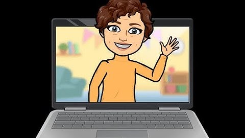 Creating a Virtual Classroom video 9:   adding your Bitmoji avatar to Google Slides