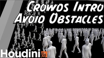 Introduction to Crowds: Avoiding Obstacles in Houdini