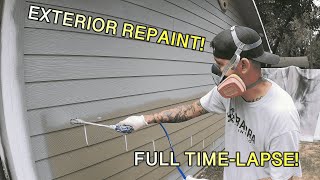 Exterior House Painting Full Timelapse