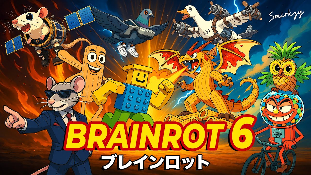 Smirkzy - Brainrot Anime Opening Song Pt. 6 (Official Music Video ...