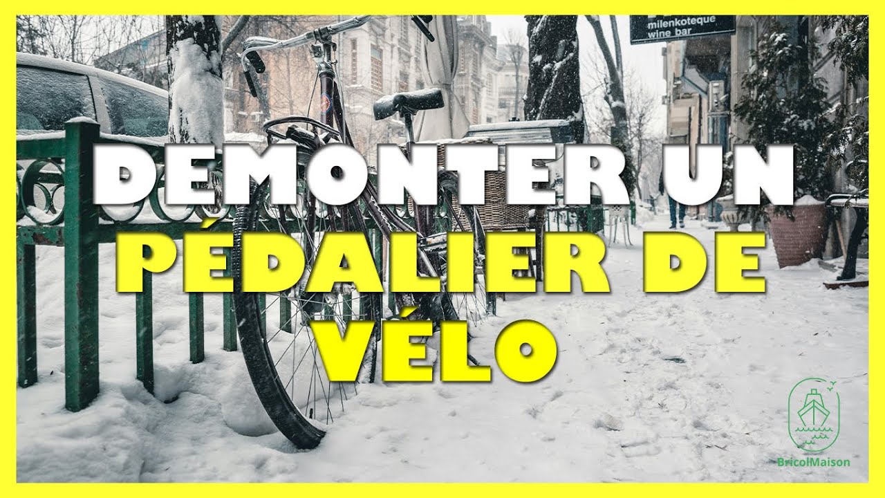 Comment démonter un pédalier de vélo