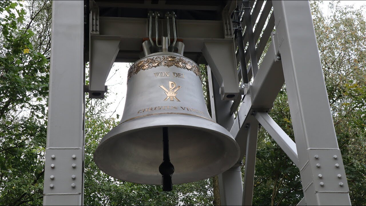 Ustroń (Zawodzie) - Dzwon Vox Dei kościoła pw. Jezusa Chrystusa Króla Wszechświata