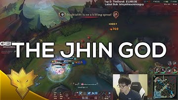 TSM Doublelift - Jhin God - Solo Queue Highlights