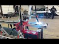 Track mounted ur10e with fronius cmt welding system