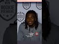 Rashee Rice's Mini Presser at the NFLPA Rookie Premiere