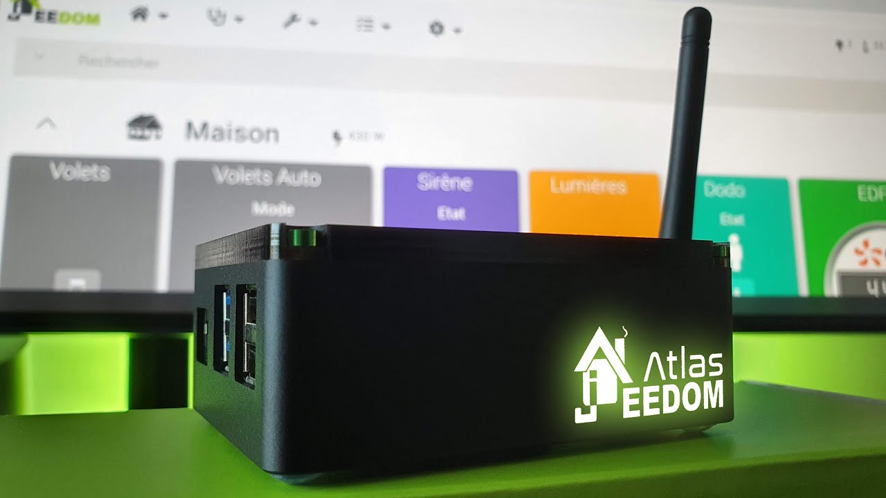 A la découverte de la Jeedom Atlas 🤖🏠 déballage, caractéristiques et démarrage