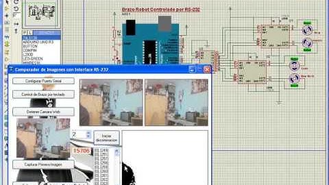Brazo Robot por discriminado de imagenes con Arduino y Visual Studio.