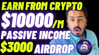 Earn Passive $10k/Month From Crypto -$ 3000 GWAR Airdrop !