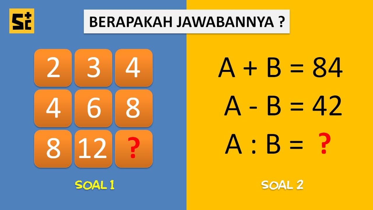 TES IQ  TEKA  TEKI  LOGIKA MATEMATIKA MATH QUIZ YouTube