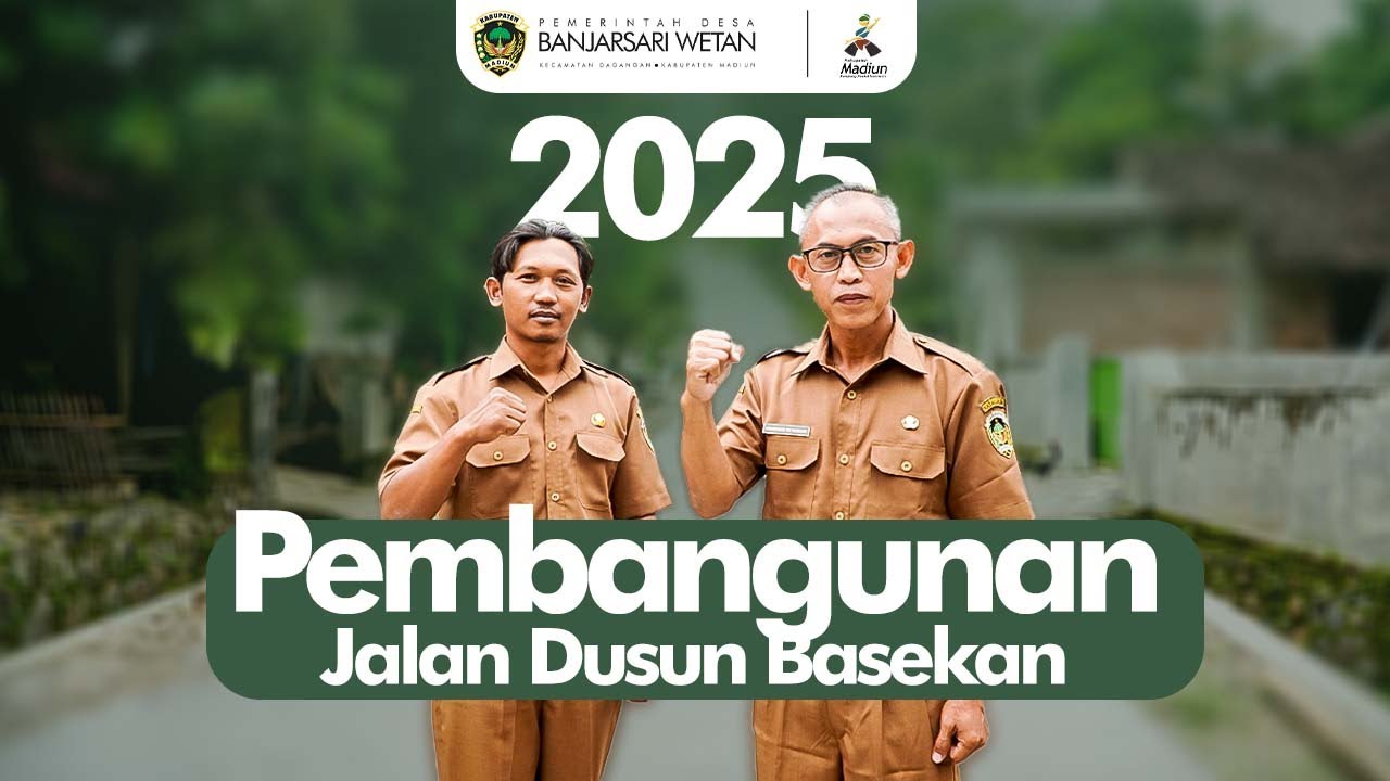 Guna Memperlancar Ekonomi Masyarakat, Pemdes Banjarsari Wetan Bangun Rabat Jalan Dusun Basekan