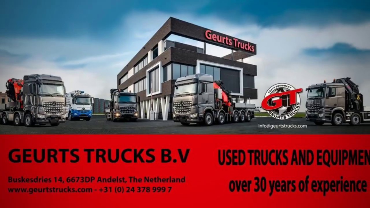 Geurts Trucks B.V.  For Sale Mercedes-Benz Arocs 3258 kipper/tipper trucks. 10x in stock.