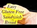 Gluten free sandwich loaf, made easy at home