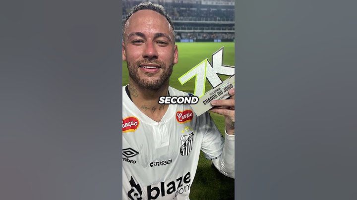 NEYMAR MADE HIS DEBUT WITH SANTOS AND WAS NAMED MVP 🥹🤍 EVEN PELE CAME TO WATCH HIM PLAY 😅