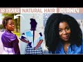 MY 10 YEARS NATURAL HAIR JOURNEY | GROWING MY HAIR TO TAILBONE LENGTH | + 2021 GOAL | Obaa Yaa Jones