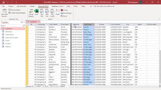 How to Export MS Access table data to a PDF or XPS document - Office 365