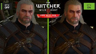 The Witcher 3: Next Gen - Ray Tracing On vs Off Comparison | RTX 3080