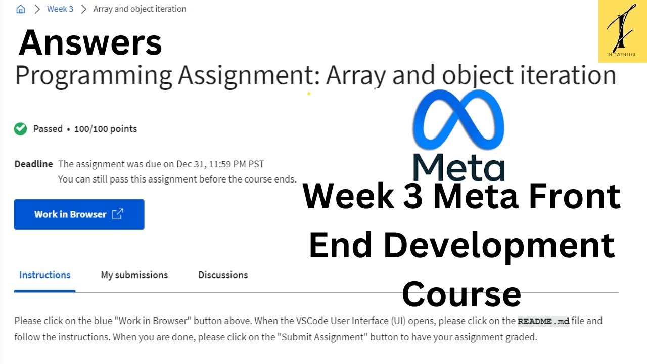programming assignment array and object iteration coursera