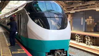 JR常磐線のE657系特急ひたち号/ときわ号リバイバル塗装編成。(1)