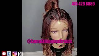 Beautiful hair style የሚያምር ሹሩባ