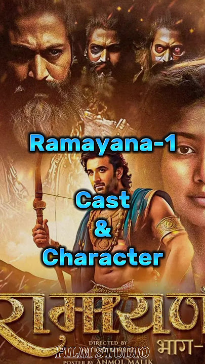 Ramayan Part 1 Cast and Actors🙏😱🤯 #ramayan #ranbirkapoor #saipallavi #yash