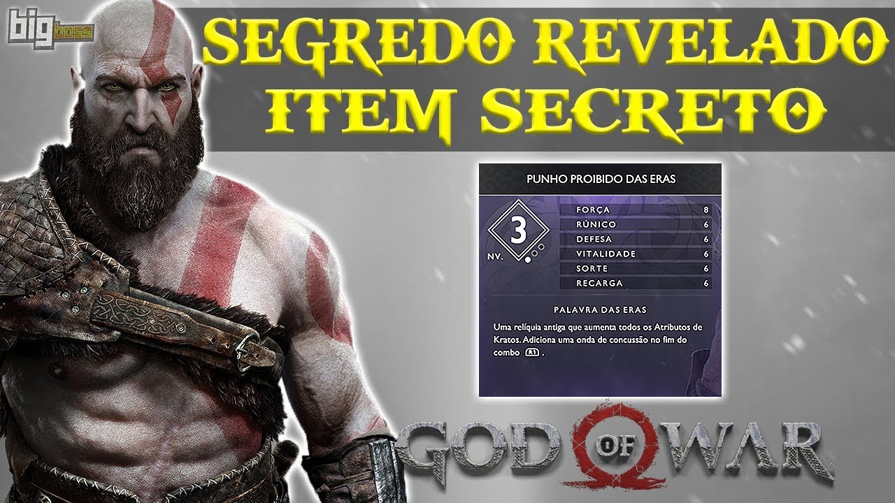 God of War: jogadores descobrem segredo em edição de colecionador