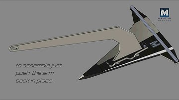 Mantus Dinghy Anchor Assembly