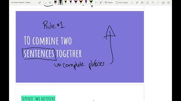 Commas - To Combine Two Sentences