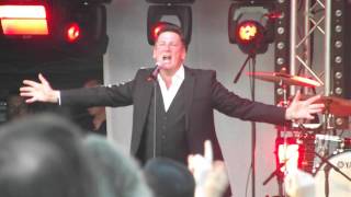 Tony Hadley With or Without you Happy Days Festival Imber Court Esher Surrey 27th May 2017