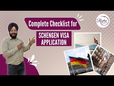 Complete Checklist for Schengen Visa Application - Routes Weaver