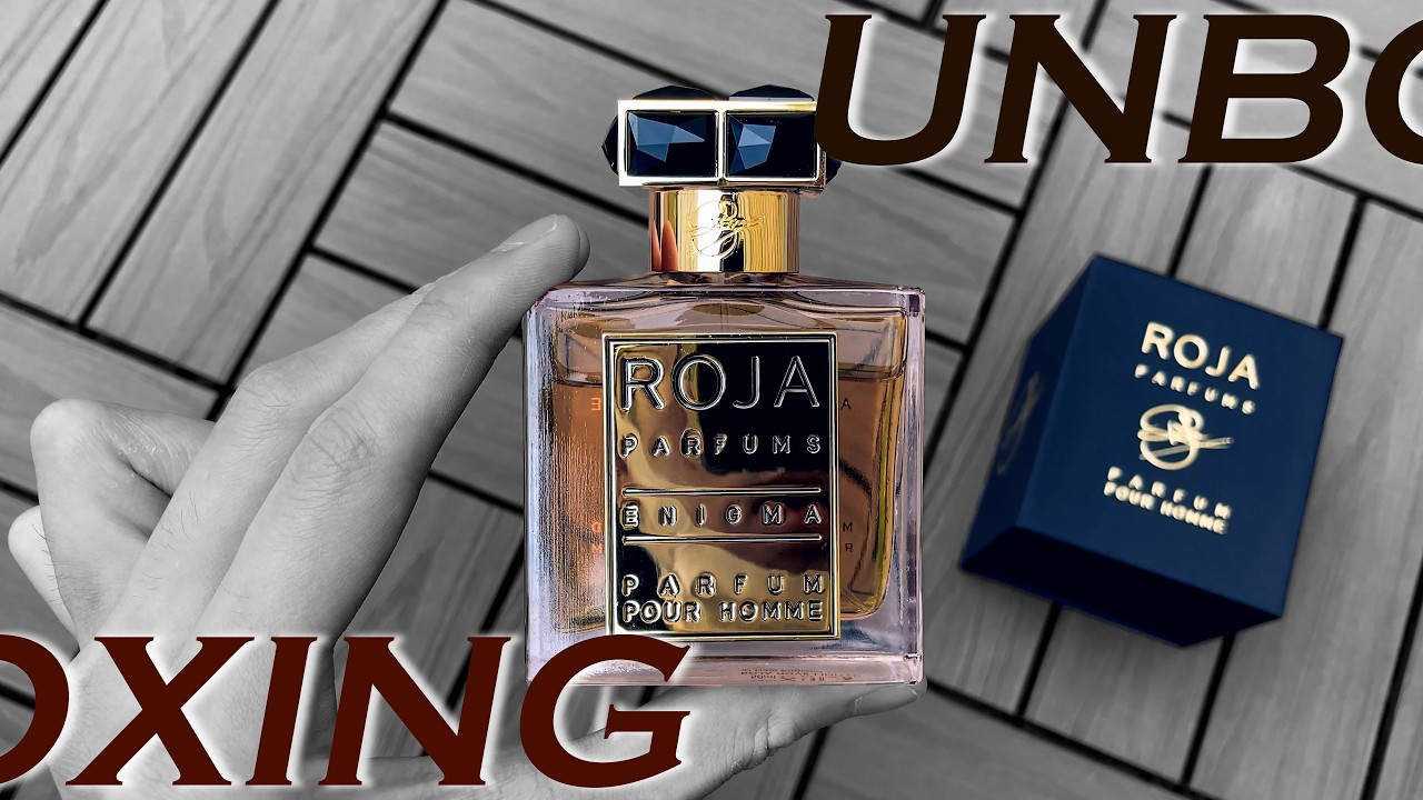 4K開箱] Unboxing Roja Parfums - ENIGMA PARFUM POUR HOMME 50ML