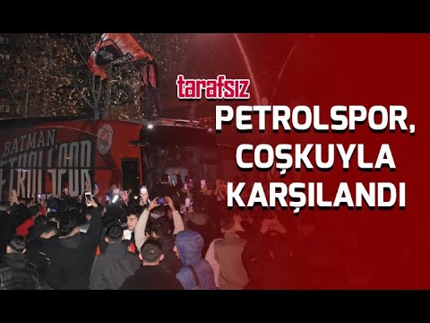 TPAO Batman Petrolspor, coşkuyla karşılandı