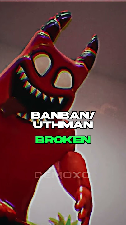 Garten of Banban Characters are Pure Evil or Broken