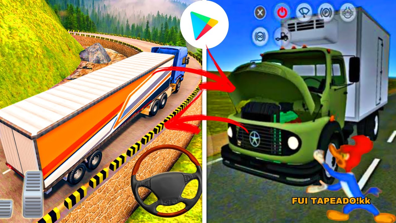 JOGO de CAMINHÃO ANDROID mais REALISTA (gráfico fei)! GTS 2 