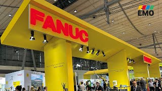 FANUC's booth at EMO 2023