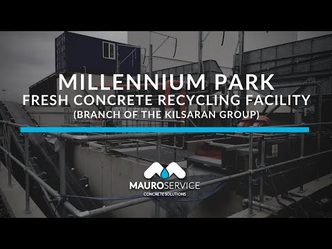 Fresh Concrete Recycling Facility "Millennium Park" - Kilsaran Group | MAURO Service